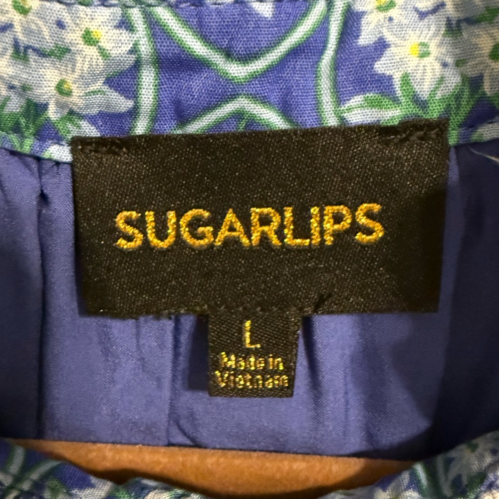 Sugarlips Blue Floral Maxi Dress - Picture 4 of 4
